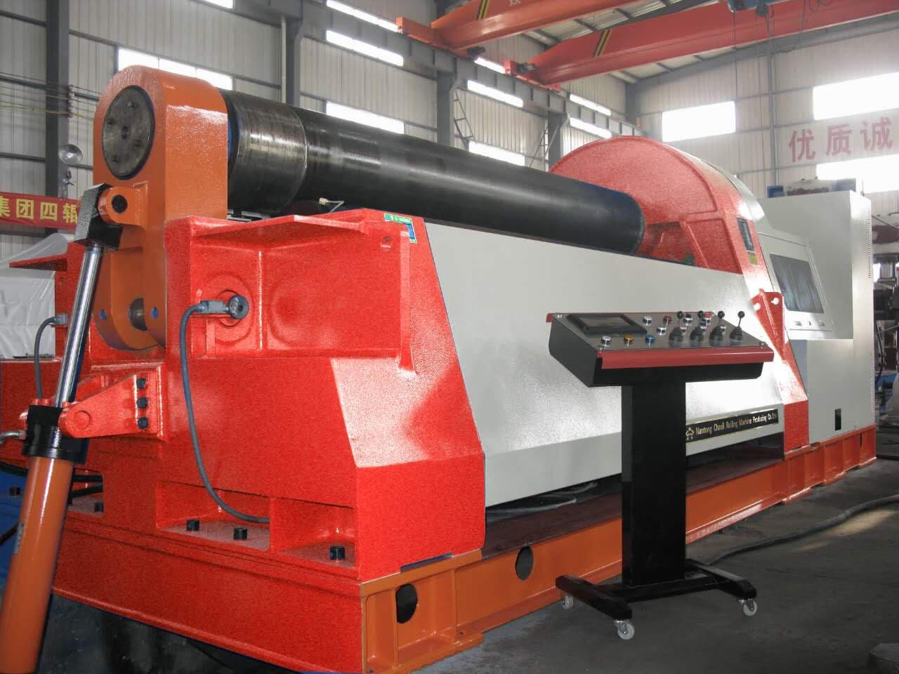 4rollers Plate bending Machine Bellow Forming Machine